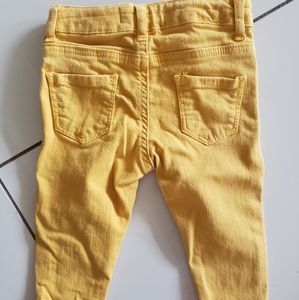 Zara Bottoms - ZARA Baby Girl Jeans Mustard Color Zara Bottoms - ZARA Baby Girl Jeans Mustard Color